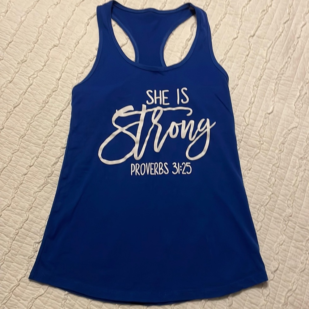 She is Strong Tank Top EUC!